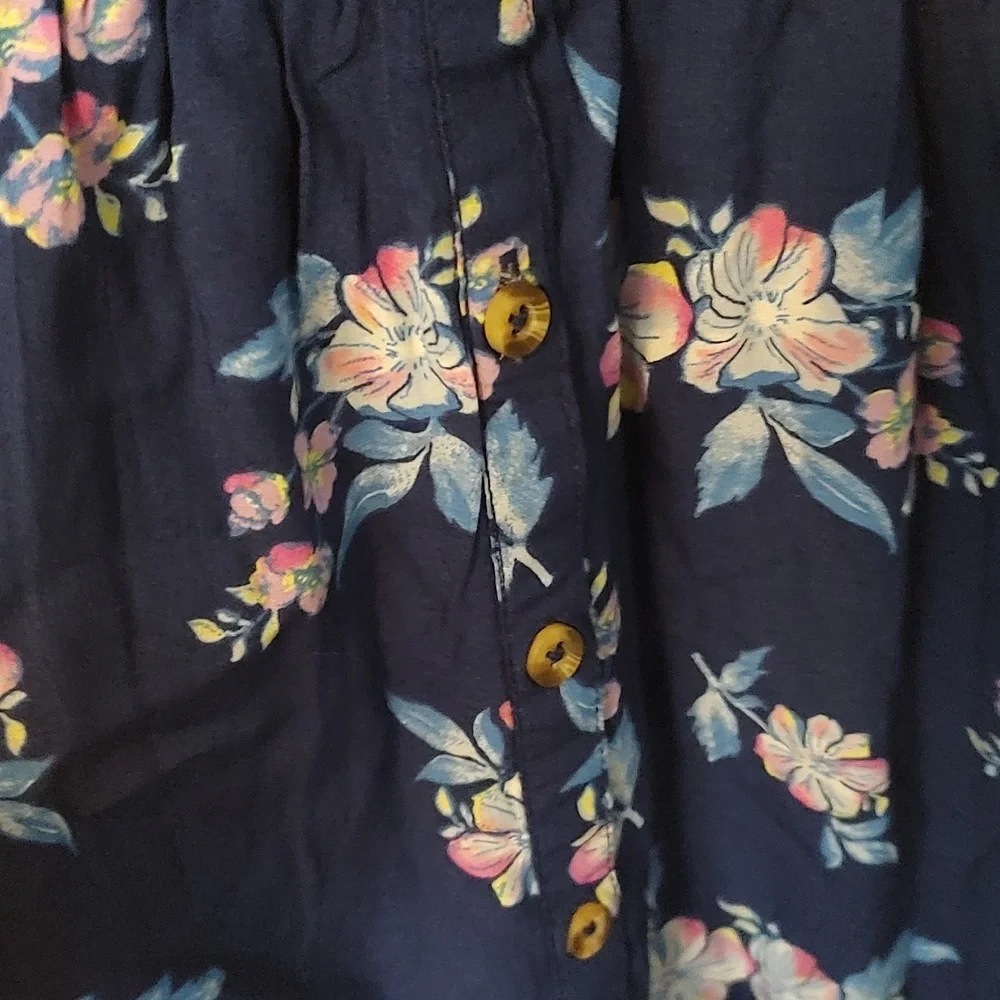 NWT JUSTICE Floral Maxi Dress